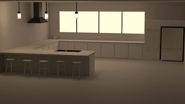 Basic 3D Walkthrough Animation