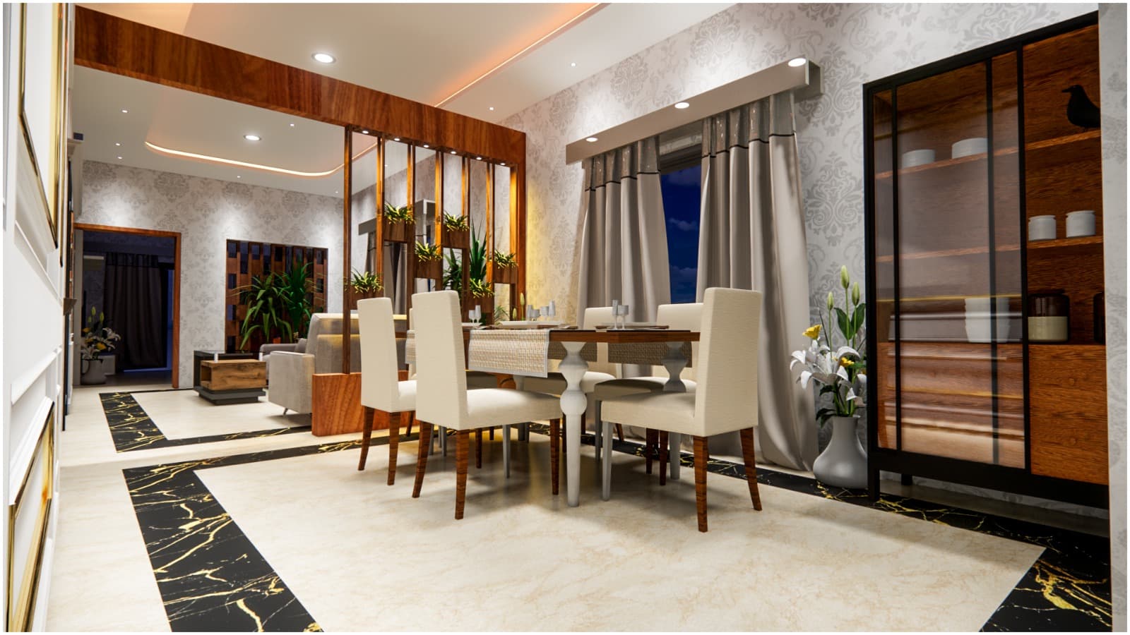 Dining Room Zone Setup